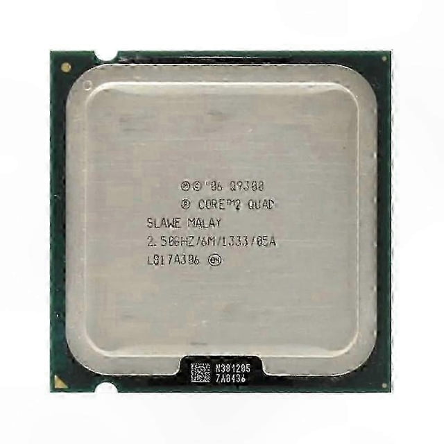 Socket 775 CPU with 4 Cores 2.50GHz Speed 6MB Cache 95W Power Demand