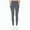 Gray, variant on Womens Leggings Plus Size Leisure Fitted with Pockets Yoga Sweatpants Spandex Elastic High Rise 7/8 Length Leggings Solid Pants for Ladies Workout Travel Gray