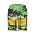thumbnail image 4 of WAENQINLA Quick Dry Beach Swim Shorts for Men Tropical Print Drawstring Waist Swim Trunks Big and Tall Swimwear Bathing Suits, 4 of 4