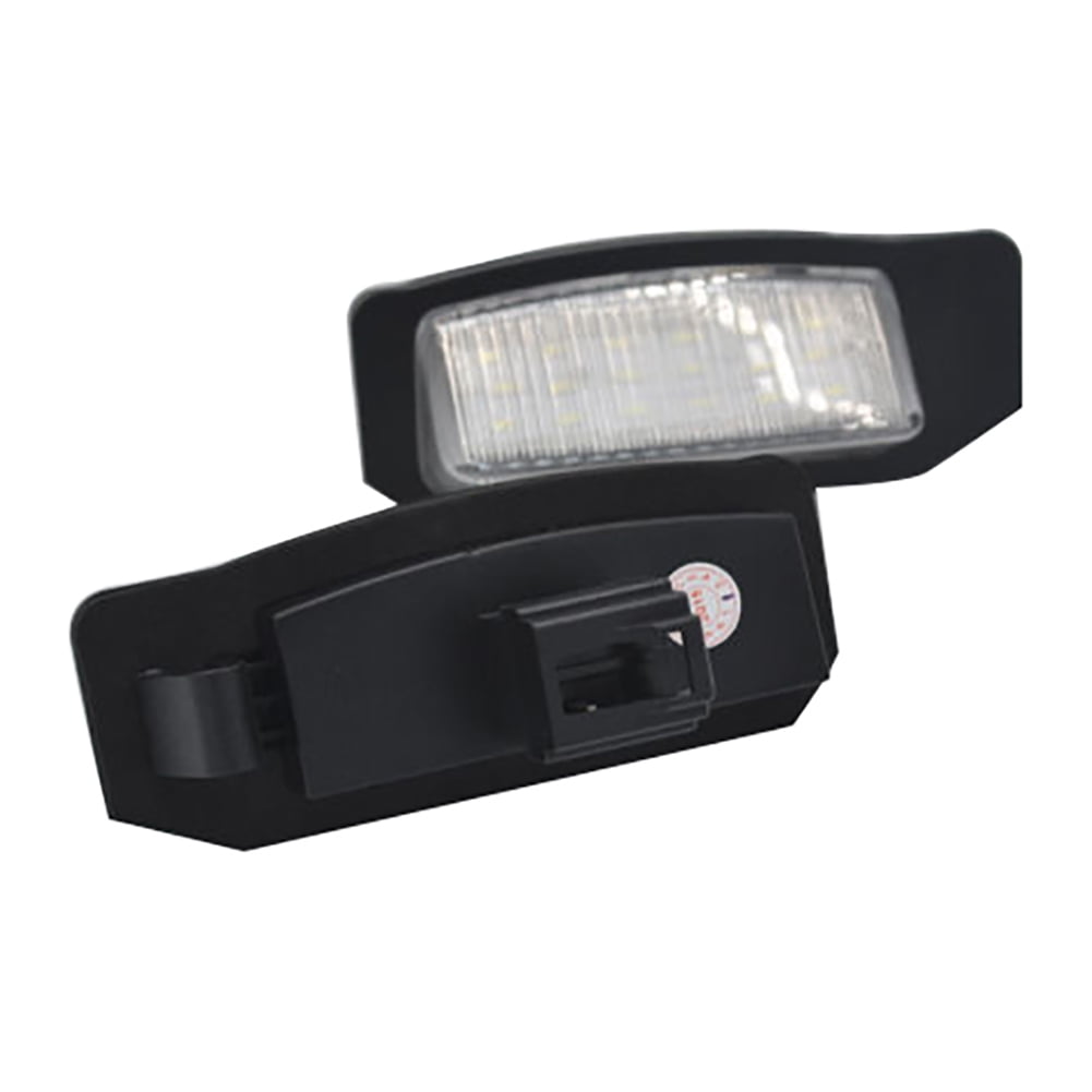 2pcs DIY High Brightness LED Number License Plate light Lamp for Mitsubishi Outlander TAPDRA Spare Part