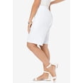 thumbnail image 3 of Jessica London Women's Plus Size Linen Short, 3 of 4