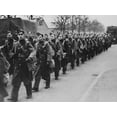 thumbnail image 2 of Canadian Soldiers Marching On A Road In England In 1940 History (36 x 24), 2 of 2