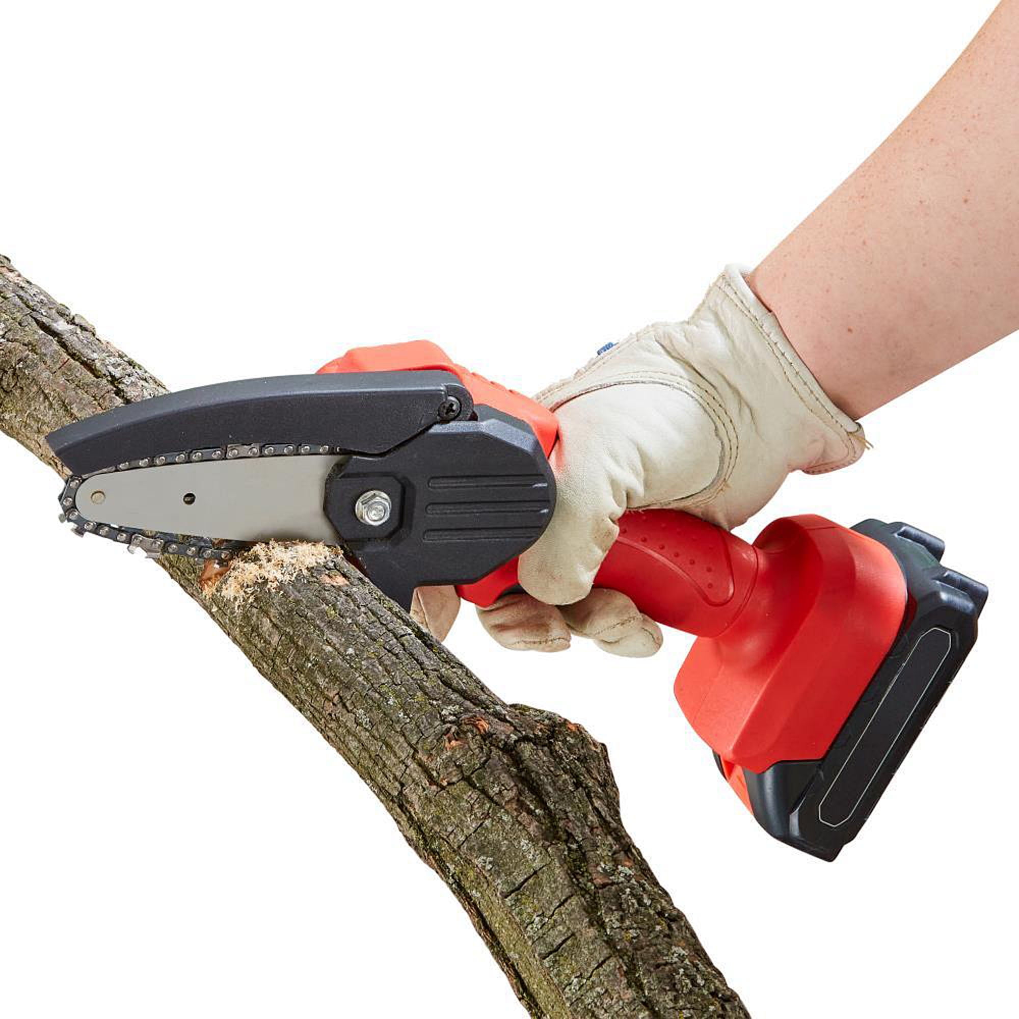 Milex Mini 24V Chain Saw - Smooth Cutting with Long-Lasting Battery