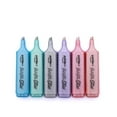 thumbnail image 3 of Pointer Mark & Shine Glitter Highlighters, Chisel Tip, Pastel Colors, 6 Count, 3 of 6