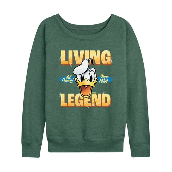 Disney - Living Legend 1934 - Women's Lightweight French Terry Long Sleeve Shirt