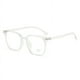 thumbnail image 2 of Gafas de sol con montura cuadrada retro con espejo plano y antiluz azul, modernas y con acabado para miopía, 2 of 6