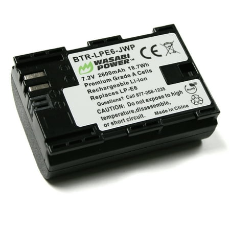 Image of Wasabi Power Battery for Canon LP-E6 LP-E6N