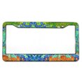 thumbnail image 1 of Van Gogh oil painting pattern car license plate frame 2, 1 of 6