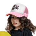 thumbnail image 3 of PAYOHTO Kids Cool Tiger Graffiti Baseball Hat Back Adjustable Mesh Breathable Hats Pink Trucker Cap Outdoor Fishing Sun Caps for Boys or Girls ages 4-10, 3 of 9