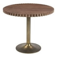 thumbnail image 2 of Moe's Home Collection Nomi Cafe Table Brown Wood Dining Tables, 2 of 7