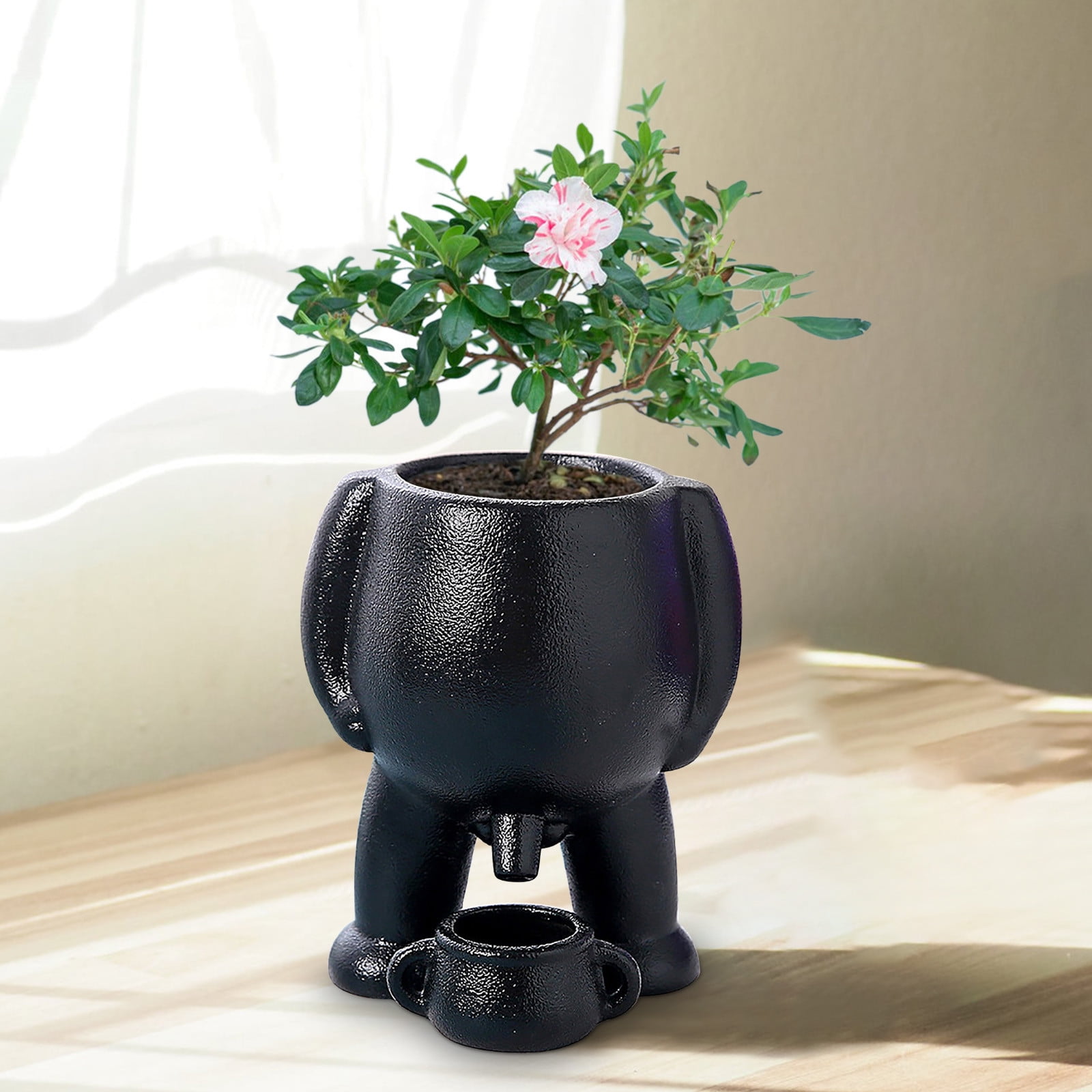 Peeing Flower Pot,Peeing Plant Pot,Novelty Planter Pots,Funny Vase Planter,Creative Garden Statue Pot Resin Crafted Home Decor