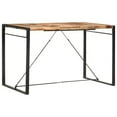 thumbnail image 5 of vidaXL Bar Table Kitchen Dining Room Pub Table Bistro Table Solid Wood Mango, 5 of 8