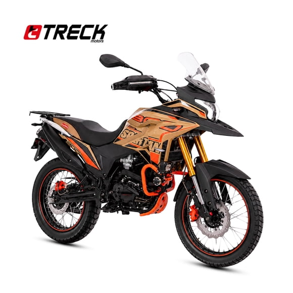 Motocicleta Doble Propósito TRECK SPARTAN 300 2024 Marrón