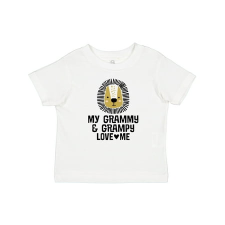 

Inktastic My Grammy and Grampy Love Me Gift Baby Boy T-Shirt