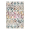 thumbnail image 2 of Unique Loom Charm Collection Area Rug - Horeshoe (5' 1" x 8' Rectangle Multi/Beige), 2 of 6