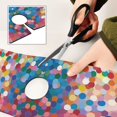 thumbnail image 6 of Yayeee Faucet Mat for Kitchen Sink 30" Diatomite Long Splash Guard Pad, Light Colorful Circles, 2 Pack, 6 of 7