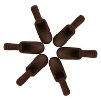 Greenadscape 6Pcs Compact Salt Spoon Antique Color for Restaurant Friends