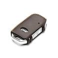 thumbnail image 3 of Vitodeco Genuine Leather Smart Key Fob Case for Kia Soul, Seltos, Sportage, Niro, Sorento, Telluride (2019-2022 Models) - 4 Buttons, Brown, 3 of 5