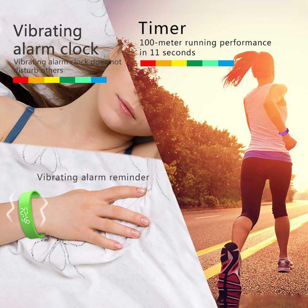 FULL- V9 Body Temperature Monitor Thermometer Vibration Alarm Wristband  Smart Bracelet | Shopee Singapore