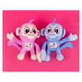 thumbnail image 2 of Official Merch Monkey Buddies, A Pink and Blue Monkey Ready to Be Your Favorite Stuffed Animal Friend. Comes with Carrying Bag., 2 of 9