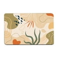 thumbnail image 2 of KeirineCC Soft Bath Mat with Mid-Century Abstract Boho Pattern, Modern Non-Slip Bathroom Rug Absorbent Microfiber Floor Mat-16x24 Inches - B, 2 of 8