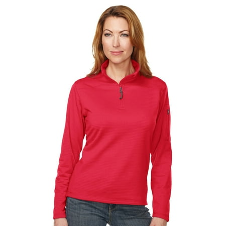 Tri Mountain Tri Mountain Women S 1 4 Zip Mirco Fleece Pullover