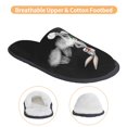 thumbnail image 5 of Bugs Bunny Mens Womens Indoor Plush Scuff Slippers Cozy Memory Foam Scuff Slippers Casual Slip On Warm House Shoes Non-slip Home Shoes Medium, 5 of 5