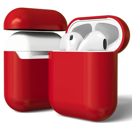 Case for Airpods Red Ultra Slim Hard Protector Cover for Apple Airpods Console