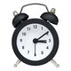 thumbnail image 1 of Mini reloj despertador retro, reloj despertador clásico con campana, reloj despertador de cabecera con pilas, reloj despertador analógico retro silencioso para dormitorio, sala de estar, Ki, 1 of 4