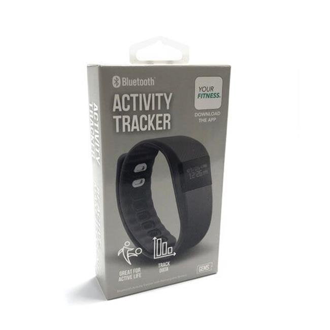 Black Brand New Gems Bluetooth Activity Tracker 