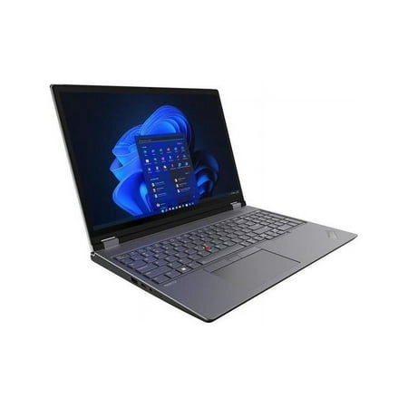 Lenovo ThinkPad P16 G1 21D6007XUS 16" Mobile Workstation - QHD+ - 3840 x 2400 - Intel Core i9 12th Gen i9-12900HX Hexadeca-core (16 Core) 2.30 GHz - 16 GB Total RAM - 512 GB SSD - Storm Gray - Wi