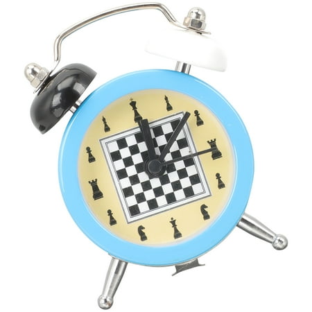FENGGUIQU Compact Desk Chess Timer Alarm Clock Perfect for Bedroom Table Or Study Room Decor