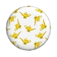 thumbnail image 3 of Rv Spare Tire Cover 15 inch - glod lamp Pattern Tire Covers for Trailers, Adjustable Camper Spare Tire Cover, 3 of 7