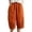 Red, variant on MDUKONU Women's Stylish Linen Shorts Breathable Below Knee Fade Resistant White XXL