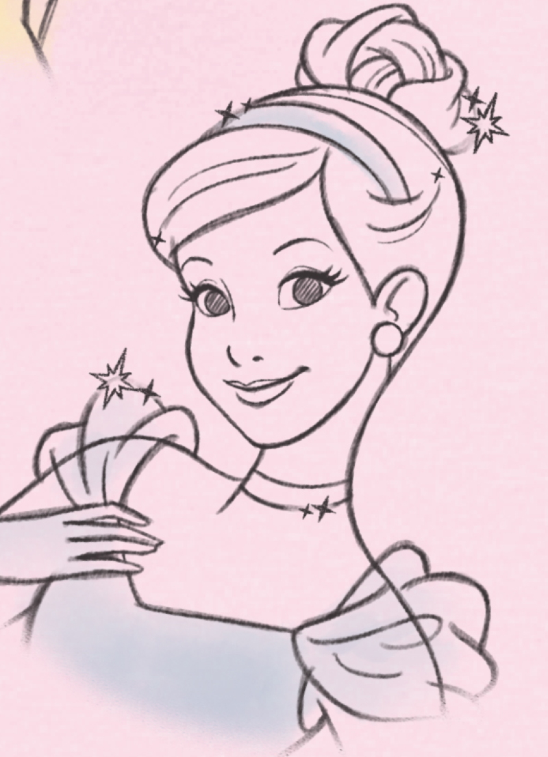 Disney Princess Head Shots Casual Dress (Toddler Girls & Little Girls) - image 3 of 6
