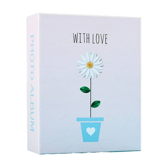 CCOCC Photo Album Cute Baby Photo Album 4x6,Elegant A5 4x6 Photo Albums for Precious Memories,style1