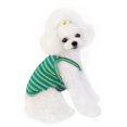 thumbnail image 1 of Chaleco De Algodón A Rayas Para Perros, Ropa Para Mascotas, Chaleco Suave Transpirable Para Mascotas, Disfraz, Camiseta Para Cachorros, Disfraces Advancent PT002647-14, 1 of 5