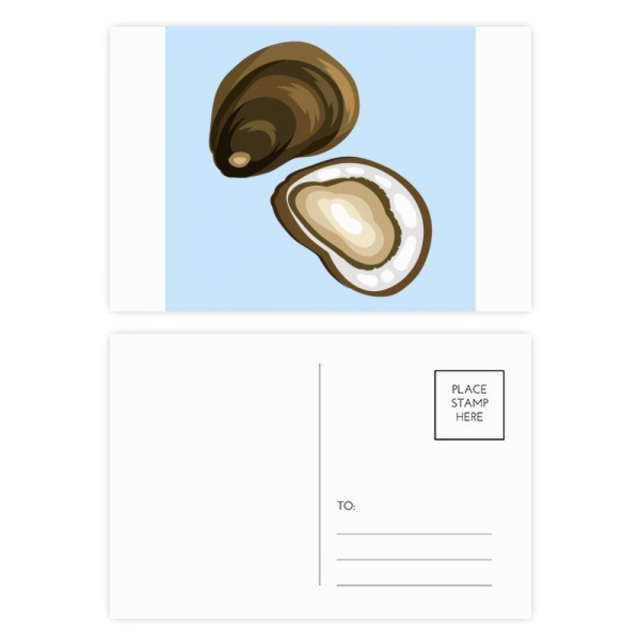 Salmón de mar Juego de postales Cumpleaños Tarjeta de agradecimiento Lado de envío 20 piezas