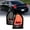 Chrome Housing With Smoked Lens, variant on AKKON - For 2005-2007 Chrysler 300C LX SRT8 5.7L 6.1L Red Clear LED Light Tube Tail Lights Brake Lamps
