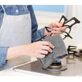 thumbnail image 5 of Utopia Towels Kitchen Bar Mops, Pack of 12, 16 by 19 Inches, 100% Cotton Super Absorbent Grey Towels, Multi-Purpose Cleaning Towels for Home and Kitchen Bars, 5 of 8