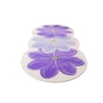 thumbnail image 4 of Partheme 16x47 in Aesthetic Cute Flower Round Area Rug Non Slip Circle Soft Fluffy Flower Rug Indoor Floor Mat Carpet for Girls Bedroom Bathroom Living Room Sofa Nursery Decor, Purple, 4 of 6