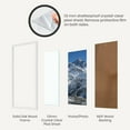 thumbnail image 4 of (19 ¾ x 27 ½ in | 50x70 cm) White Solid Oak Wood Picture Frame Poster Frame Wall Photo Frame, 4 of 7