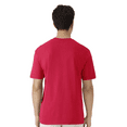 thumbnail image 3 of Gildan Light Cotton T-Shirt for Men, Adult Crewneck Tee, 100% U.S. cotton, Red Tee, M, 3 of 5