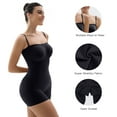 thumbnail image 5 of SHAPERX Strapless Bodysuit for Women Tummy Control Shapewear Butt Lifter Full Body Shaper with Removable Straps, 5 of 7