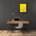 thumbnail image 4 of Grey, Jace 19x24 Black Modern Framed Museum Art Print Titled - Yellow Bird, 4 of 5