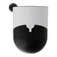 thumbnail image 2 of Cubo de basura redondo 8L Bicolor Durable Multiusos Contenedor de basura Cubo de basura Papelera para inodoro Cocina Baño Sala de estar Garaje Blanco BLESIY Cesto de basura, 2 of 6