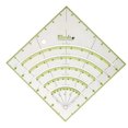thumbnail image 1 of Manual DIY Sewing Tools Multifunctional Arc Cutting Patchwork Ruler Clothing Plate Ruler, 1 of 2
