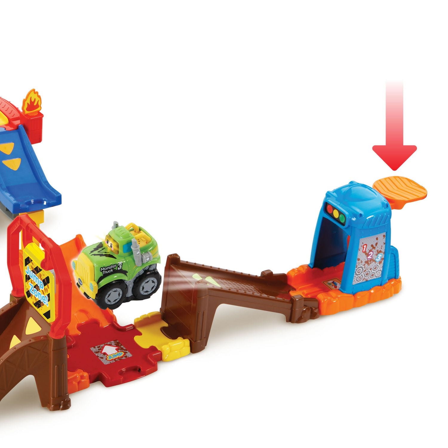 VTech Go! Go! Smart Wheels Press & Race™ Monster Truck Rally™ - English Version