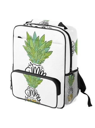 Pineapple rolling backpack cheap