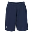 thumbnail image 1 of Russell Athletic Essential Jersey Cotton 10 Shorts with Pockets, 4XL, Navy, 1 of 1